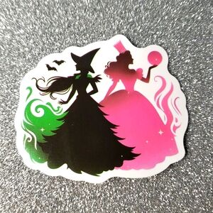 10/$10 WICKED waterproof sticker Wizard Of Oz